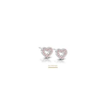 Blomdahl - MB B Heart Hollow 10mm light rose D