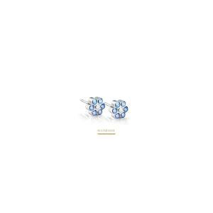 Blomdahl - MP Daisy 5mm crystal/shappire