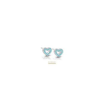 Blomdahl - NT Heart 10mm Aquamarine C