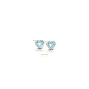 Blomdahl - NT Heart 10mm Aquamarine C