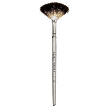 Kryolan - Professional Fan Brush  - Pędzel Wachlarz