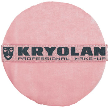 Kryolan - Premium Powder Puff Pink - Puszek Do Pudru 8cm