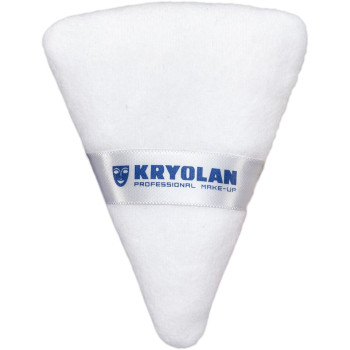 Kryolan - Powder Puff Triangular - Trójkątny Puszek Do Pudru