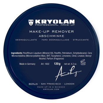 Kryolan - Make-Up Remover - Tradycyjny Zmywacz Do Demakijażu - 120ml