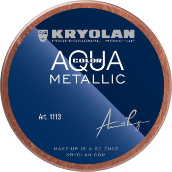 Kryolan - Aquacolor Metallic - Wodna Farba Do Twarzy I Ciała - 55ml