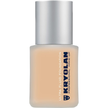 Kryolan - Ultra Fluid Foundation - Podkład Płynny Średnio Kryjący - 30ml