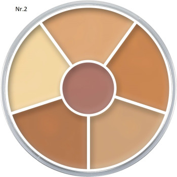 Kryolan - Concealer Circle - Kółko - Paleta Korektorów Do Twarzy - 40g