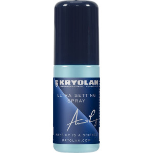 Kryolan - Ultra Setting Spray - Lekki Matujący Utrwalacz Do Makijażu - 50ml