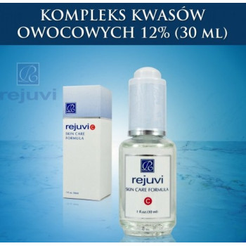 Rejuvi - "c" Skin Care Formula - kompleks kwasów owocowych AHA 12% - 30ml