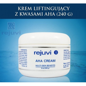 Rejuvi - "g" AHA Cream - krem liftingujący z kwasami AHA - 240g