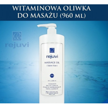 Rejuvi - "m" Massage Oil - witaminowa oliwka do masażu z GLA - 960ml