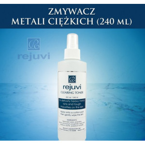 Rejuvi - Clearing Toner - płyn zmywający metale ciężkie - 240ml