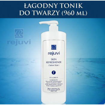 Rejuvi - "r" Skin Refreshener - łagodny tonik do twarzy - 960ml