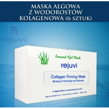 Rejuvi - Collagen Firming Mask - maska z kolagenem i kwasem hialuronowym - 1szt