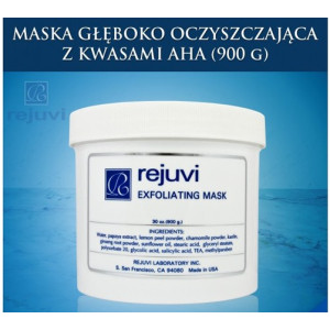 Rejuvi - Exfoliating Mask - maska głęboko oczyszczająca z kwasami AHA - 900g