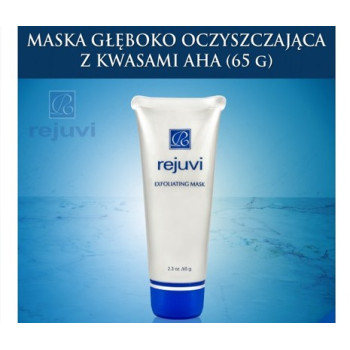 Rejuvi - Exfoliating Mask - maska głęboko oczyszczająca z kwasami AHA - 65g