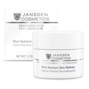 Janssen - DEMANDING SKIN - Rich Nutrient Skin Refiner - Rewitalizujący krem do intensywnej pielęgnacji skóry wymagającej - 50ml