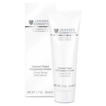 Janssen - DEMANDING SKIN - Optimal Tinted Complexion Cream - Odżywczy krem na dzień z faktorem SPF 10 - 50ml