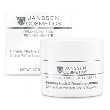 Janssen - DEMANDING SKIN - Firming Neck & Décolleté Cream - Krem ujędrniający i liftingujący szyję i dekolt - 50ml