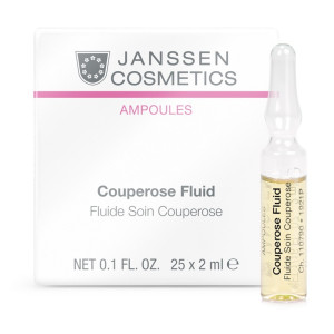 Janssen - Ampułki - Couperose Fluid - Koncentrat do skóry naczyniowej - 25x2ml