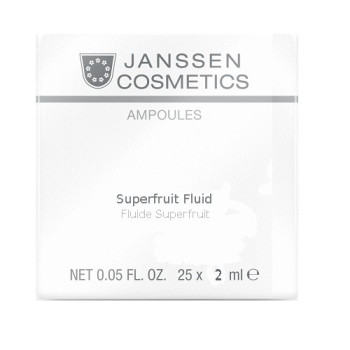 JANSSEN COSMETICS - SUPERFRUIT FLUID AMPUŁKI DO SKÓRY WYMAGAJĄCEJ 25x2ML