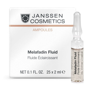 JANSSEN COSMETICS - MELAFADIN FLUID / AMPUŁKA ROZJAŚNIAJĄCA PRZEBARWIENIA 25 x 2ml