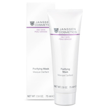 Janssen - OILY SKIN - Purifying Mask - Maska głęboko oczyszczająca - 75ml