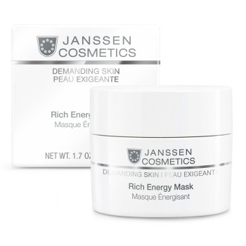 Janssen - DEMANDING SKIN - Rich Energy Mask - Liftingująca maska kremowa do cery wymagającej - 50ml