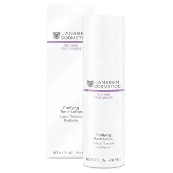 Janssen - OILY SKIN - Purifying Tonic Lotion - Delikatny bezalkoholowy tonik oczyszczający - 200ml