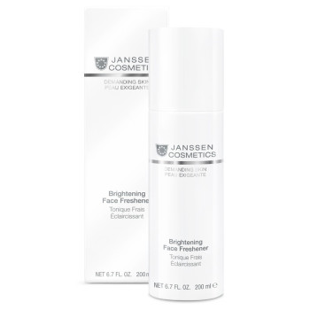 Janssen - DEMANDING SKIN - Brightening Face Freshener - Bezalkoholowy tonik dla skóry wymagającej - 200ml