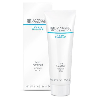 Janssen - DRY SKIN - Mild Face Rub - łagodny peeling do twarzy - 50ml