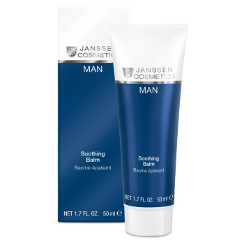 Janssen - MAN - pielęgnacja skóry męskiej - Soothing Balm - Łagodząca żelowa emulsja po goleniu - 50ml