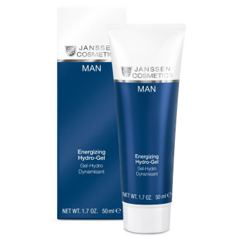 Janssen - MAN - pielęgnacja skóry męskiej - Energizing Hydro-Gel - nawilżający kremowy żel - 50ml