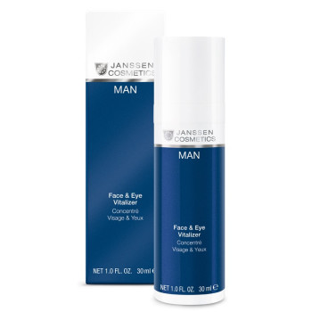 Janssen - MAN - pielęgnacja skóry męskiej - Face & Eye Vitalizer - Wygładzający skórę koncentrat - 30ml