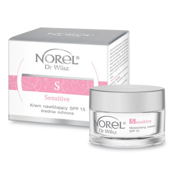 Norel - Sensitive - Krem nawilżający SPF 15 - 50ml