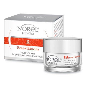 Norel - Renew Extreme - Retinol H10 Trójaktywny krem odmładzający - 50ml