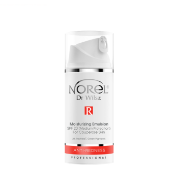 Norel - Anti-Redness Emulsja nawilżająca dla cery naczynkowej, SPF 20 100ml