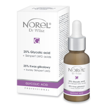 Norel - Glycolic Acid  25% Kwas glikolowy + kwasy Skinperf LWG - 30ml