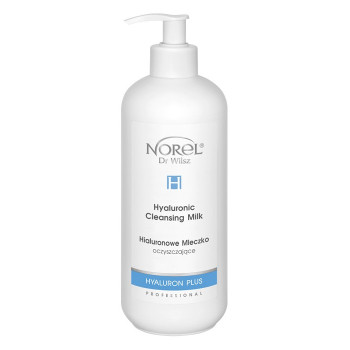 Norel - Hyaluron Plus - Hyaluronic Cleansing Milk - Hialuronowe Mleczko Nawilżające - 500ml