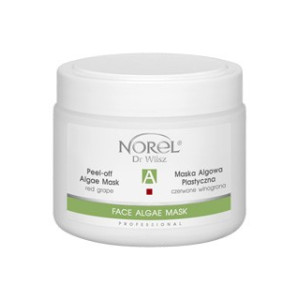 Norel - Face Algae Mask Maska algowa plastyczna czerwone winogrona - 250ml