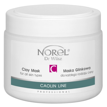 Norel - Caolin Line - Maska glinkowa dla każdego rodzaju cery - 290g