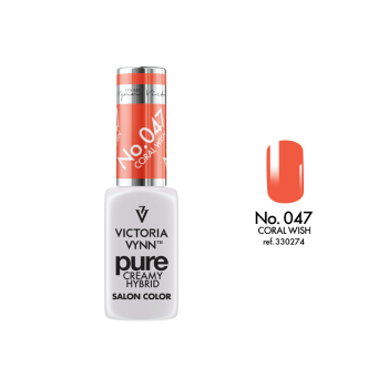 Victoria Vynn - Pure Creamy Hybrid - Coral Wish - 047 - 8ml