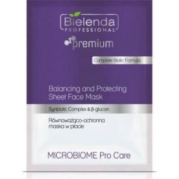 Bielenda - Microbione Pro Care - Równowarząco-ochronna kremowa maska w płacie - 35g