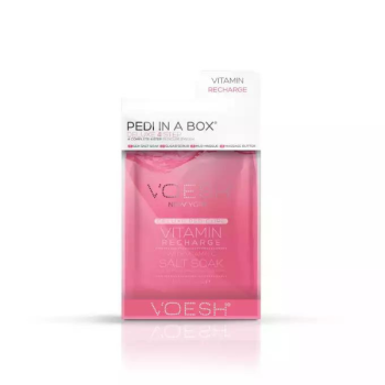 VOESH - Vitamin Recharge Pedi In A Box Deluxe Zestaw Do Pedicure 4 Kroki