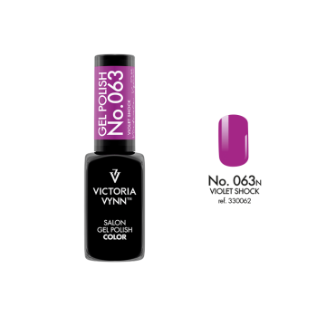 Victoria Vynn - Gel Polish System - 063 - Violet Shock - 8ml