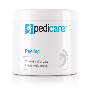 Pedicare - Peeling z trawą cytrynową i lawą wulkaniczną 500g