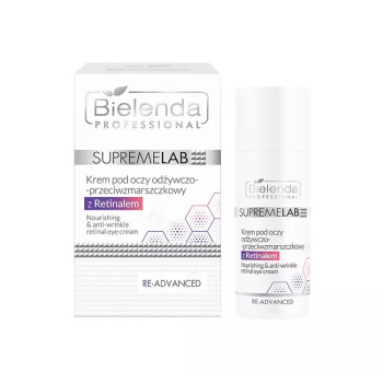 BIELENDA PROFESSIONAL SUPREMELAB RE-ADVANCED KREM POD OCZY Z RETINALEM 15ML