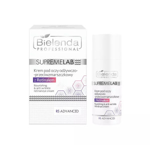 BIELENDA PROFESSIONAL SUPREMELAB RE-ADVANCED KREM POD OCZY Z RETINALEM 15ML