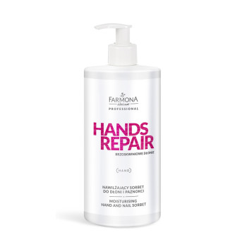 Farmona - HANDS REPAIR Nawilżający sorbet do dłoni i paznokci 500ml