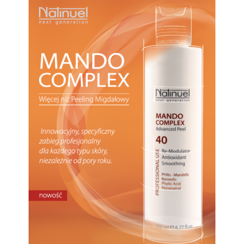 Natinuel - Mando Complex 40 peelig migdałowy - 200ml